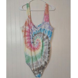Abercrombie & Fitch Tie Dye Womens Bodysuit Size XXXL